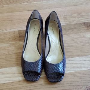 Tahari Square Toe Pumps